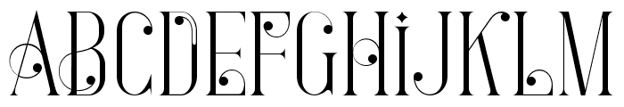 Largely Elegant Regular Font LOWERCASE