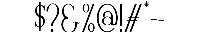LargelyElegant-Regular Font OTHER CHARS