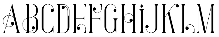 LargelyElegant-Regular Font LOWERCASE