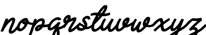 Lariska Innocent Script Italic Font LOWERCASE