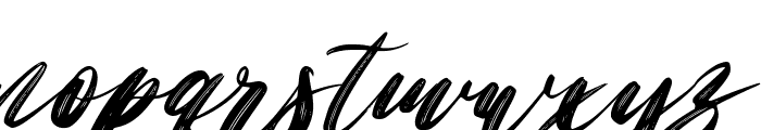 Larissa Clarra Italic Font LOWERCASE