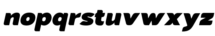 LaroDisplay-BlackItalic Font LOWERCASE