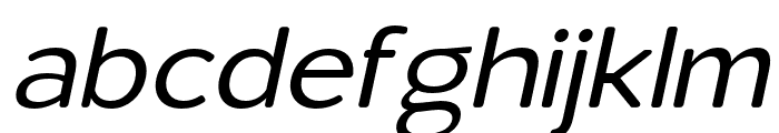 LaroSoft-RegularItalic Font LOWERCASE