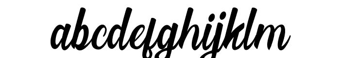 Larssonia Script Font LOWERCASE