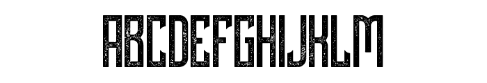 Lash Rough Font UPPERCASE