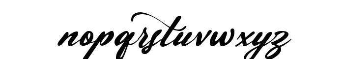 Lassona Martinez Regular Font LOWERCASE