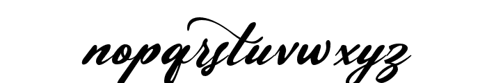 LassonaMartinez-Regular Font LOWERCASE