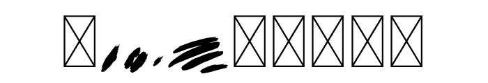 Last Dance Symbols Font OTHER CHARS