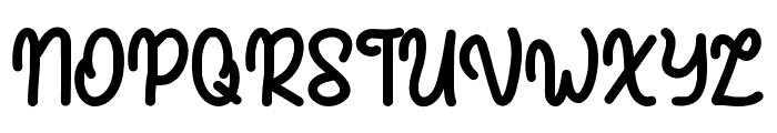 Last Love Font UPPERCASE