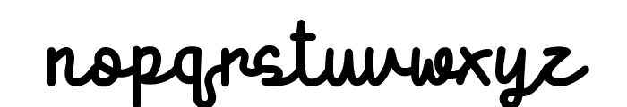 Last Love Font LOWERCASE