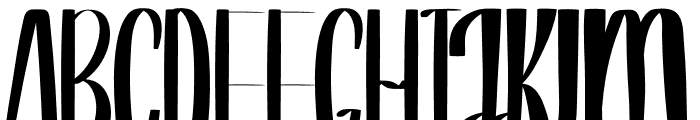 Last Style Font UPPERCASE