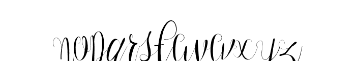 LastLight Font LOWERCASE