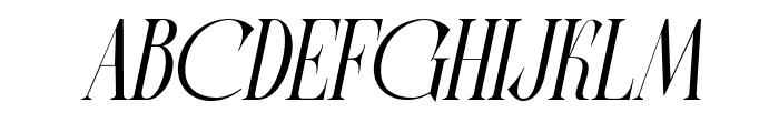 LastRoyal-Italic Font UPPERCASE