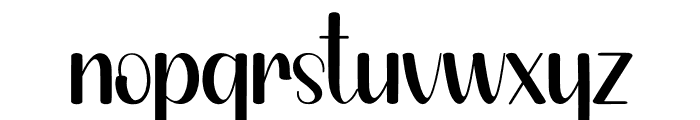 Lastday Font LOWERCASE