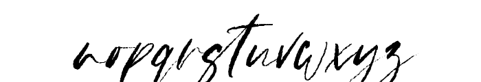 Lastero Script Font LOWERCASE