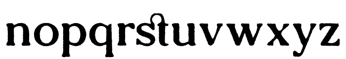 Lastero Serif Font LOWERCASE