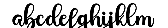 Lastgirl Font LOWERCASE