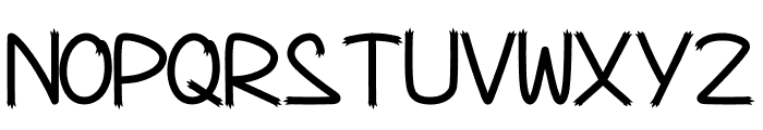 Lasthour Font LOWERCASE