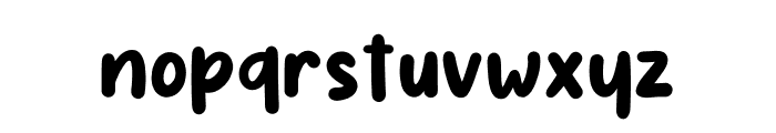 Lasting Sketch Font LOWERCASE