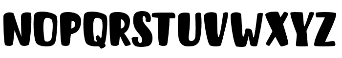 Lastkids-Regular Font UPPERCASE