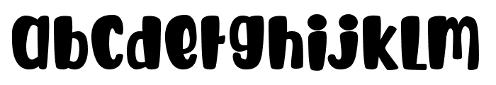 Lastkids-Regular Font LOWERCASE