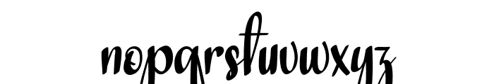 Latest Handwriting Font LOWERCASE