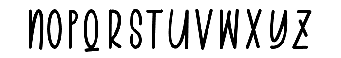 Lathle Kevid Font LOWERCASE