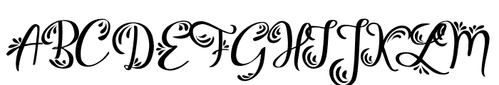 Lathyn Font UPPERCASE