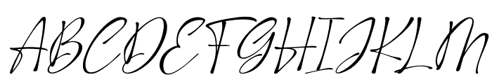 Latifah Cigarillos Italic Font UPPERCASE