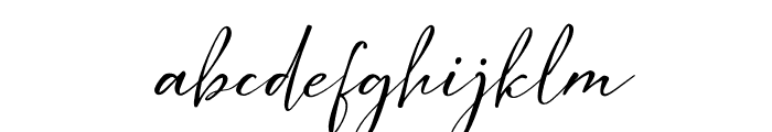 Latifah Cigarillos Italic Font LOWERCASE