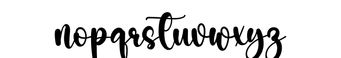 Latina Font LOWERCASE