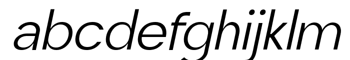 Latom Grotesque Italic Font LOWERCASE