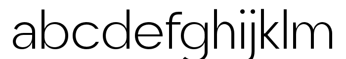 LatomGrotesque-Light Font LOWERCASE