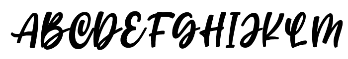 Lattely-Italic Font UPPERCASE