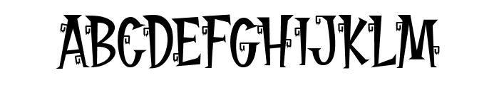 Laugh Spooky Font UPPERCASE