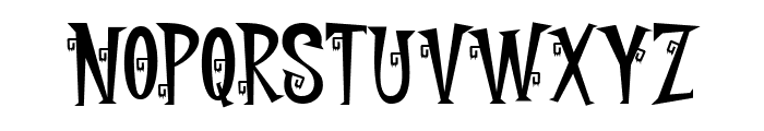 Laugh Spooky Font LOWERCASE