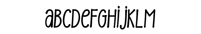 Laughing Font LOWERCASE