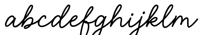 LaurenHansleyBold-Bold Font LOWERCASE
