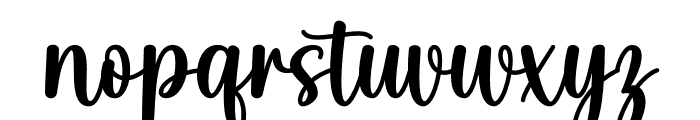 Laurens Caretta Font LOWERCASE