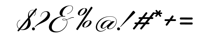 Laurente Script Family Black Font OTHER CHARS