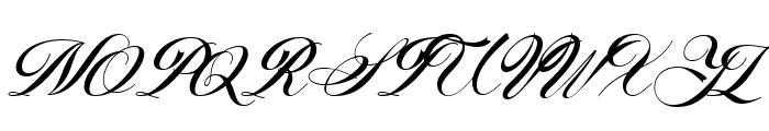 Laurente Script Family Black Font UPPERCASE