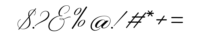 Laurente Script Family ExtLt Font OTHER CHARS