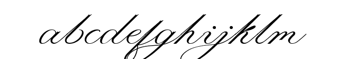 Laurente Script Family ExtLt Font LOWERCASE