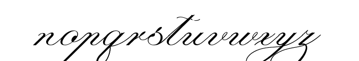 Laurente Script Family ExtLt Font LOWERCASE