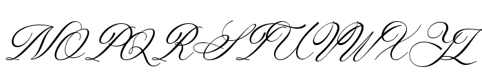 Laurente Script Family Light Font UPPERCASE