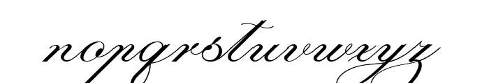 Laurente Script Family Light Font LOWERCASE