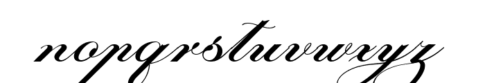 Laurente Script Family SemBd Font LOWERCASE