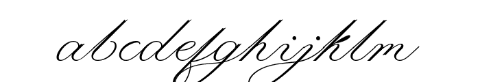 Laurente Script Family Thin Font LOWERCASE