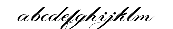 Laurente script Regular Font LOWERCASE