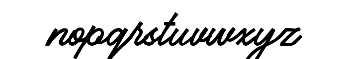 Laustera Font LOWERCASE
